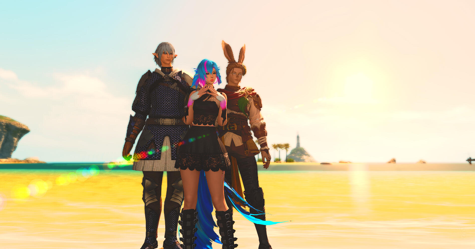 Somehow the breeze over the waves feels even better in the company of friends