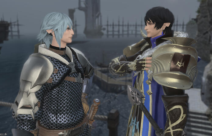 Ser Aymeric?! What brings you to Limsa Lominsa?